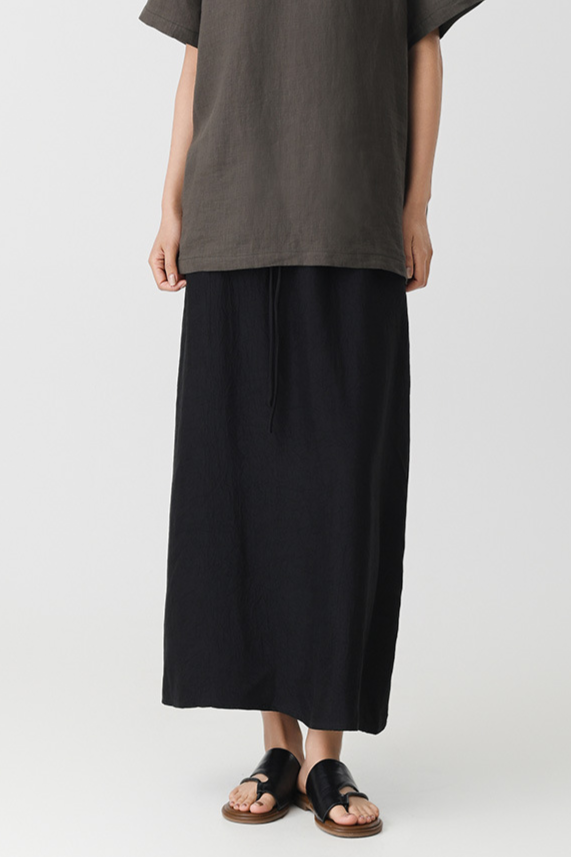 Sunset Walk Linen Skirt