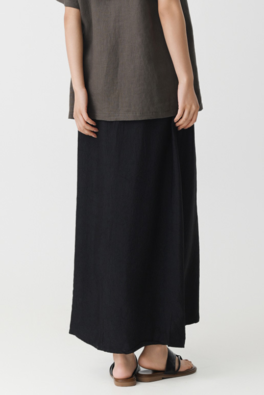 Sunset Walk Linen Skirt