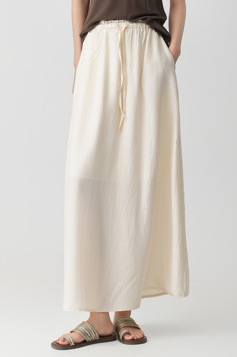 Sunset Walk Linen Skirt