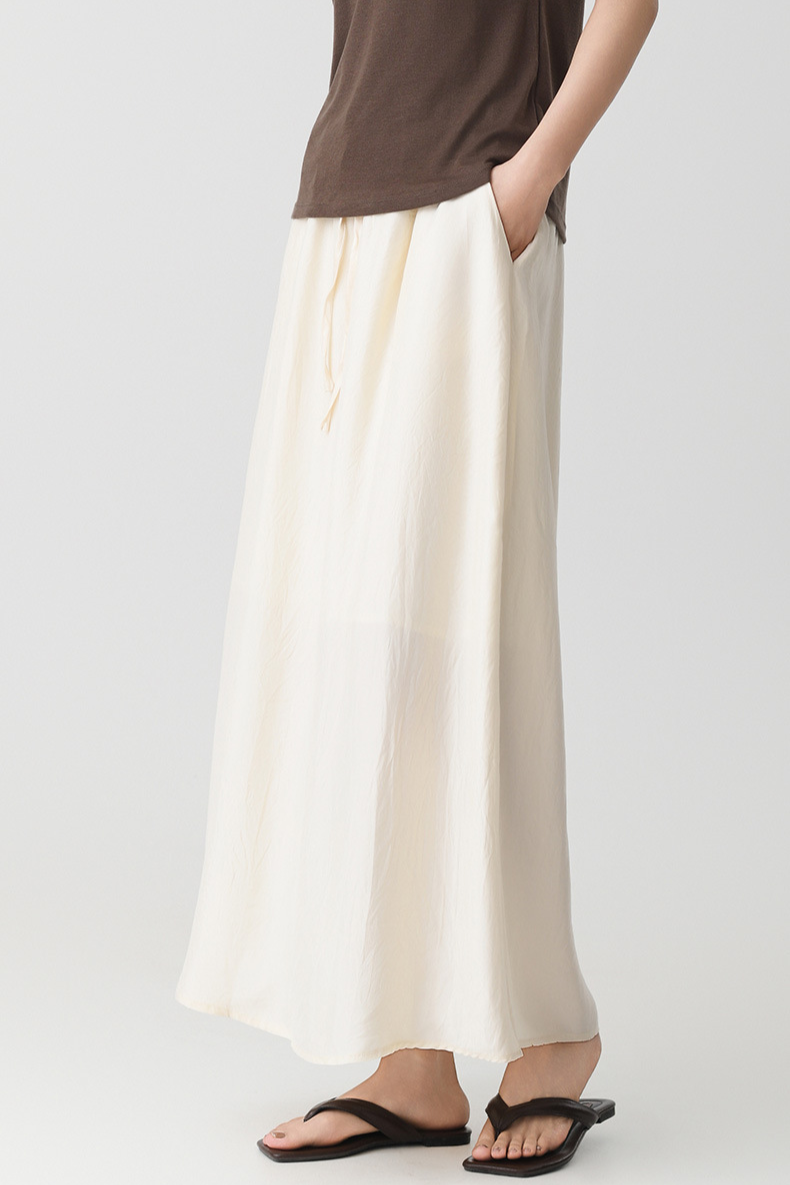 Sunset Walk Linen Skirt